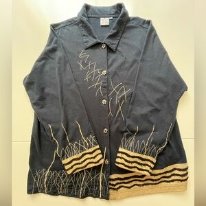 Gorgeous Unique Button Up